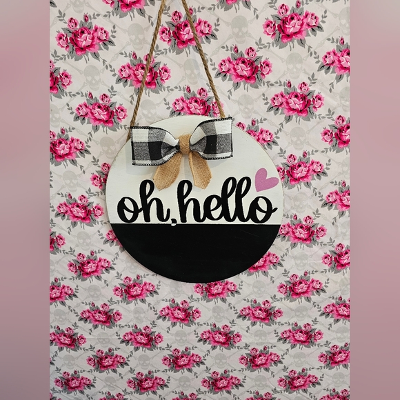 Welcome Door Sign - Picture 2 of 2